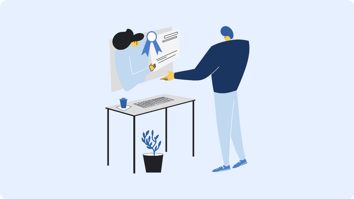 Illustration signature de contrat freelance en ligne — outils et bonnes pratiques