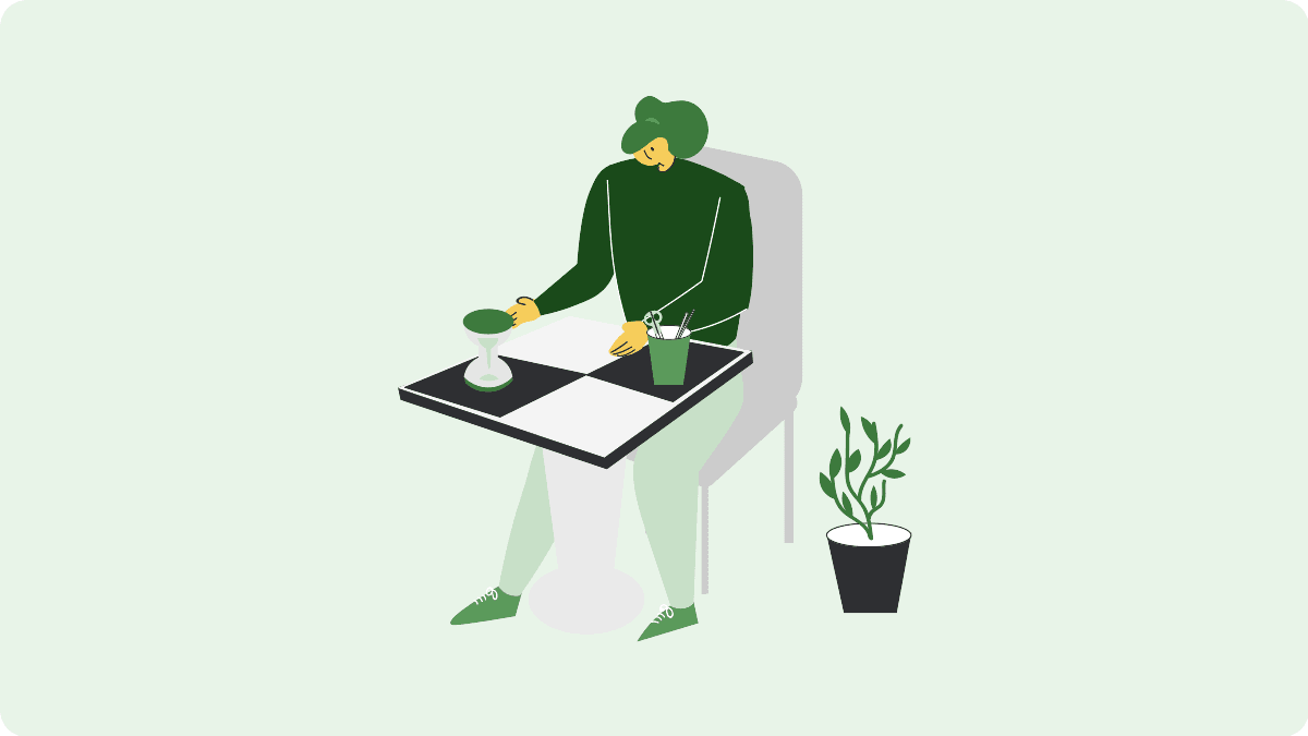 Illustration aménager son espace de travail à domicile en freelance